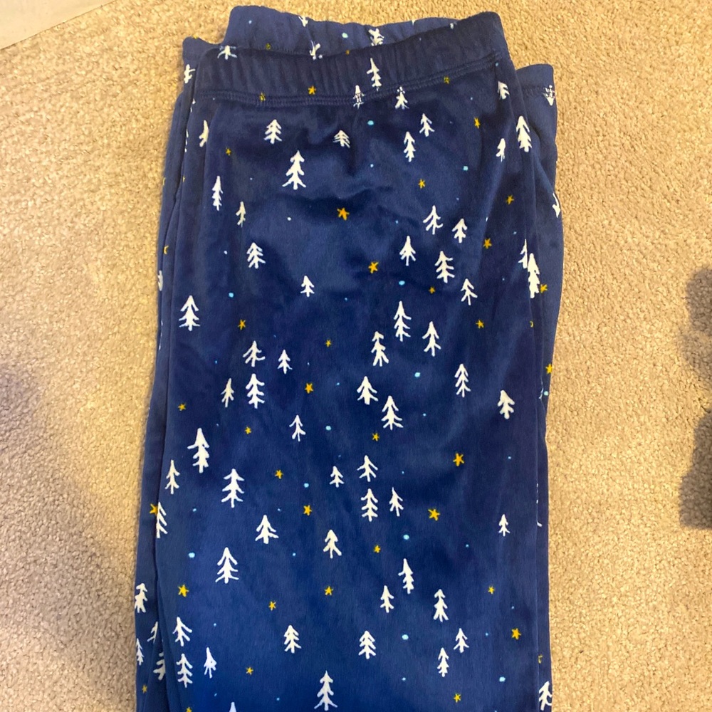 Nighttime Navy Blue Pajama Pants